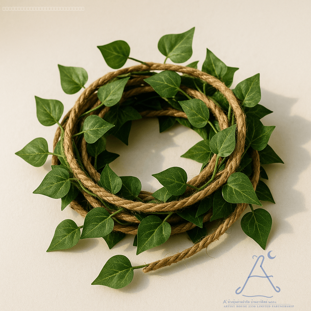 เถาวัลย์ไอวี่ปลอมสไตล์มินิมอล